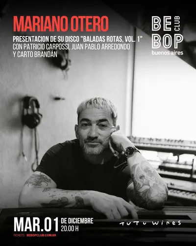 Afiche de Mariano Otero presenta Baladas rotas, Vol. 1