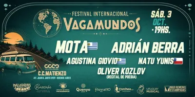 Afiche de Festival Internacional Vagamundos