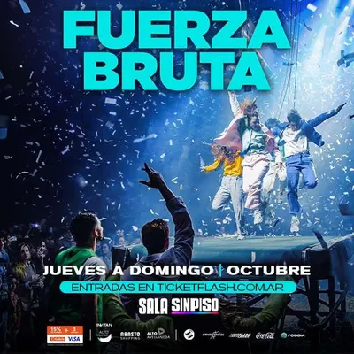 Afiche de Fuerza Bruta: Aven