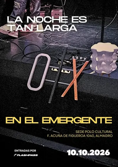 Afiche de OX presenta La noche es tan larga