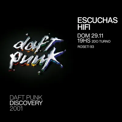 Afiche de Escuchas HiFi: Discovery, de Daft Punk