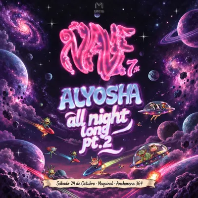 Afiche de Nave 7: Alyosha all night long pt. 2