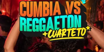Cumbia vs. reggaetón + cuarteto