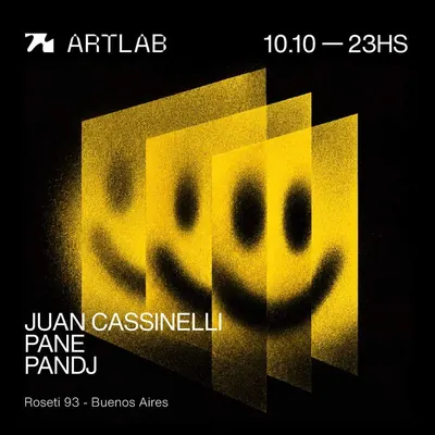 Afiche de Juan Cassinelli + Pane + Pandj