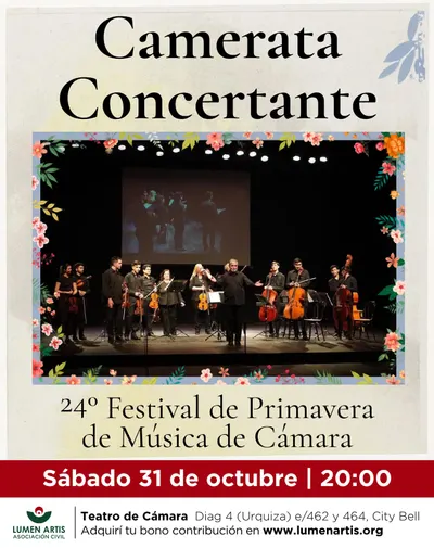Afiche de Camerata Concertante