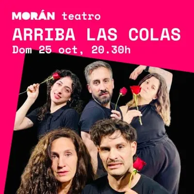 Afiche de Arriba las colas