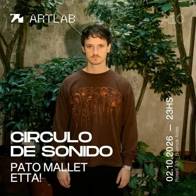 Afiche de Círculo de Sonido: Pato Mallet + ETTA!