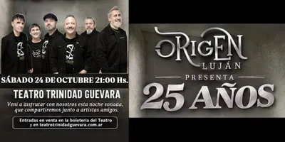 Afiche de Origen Luján: 25 años