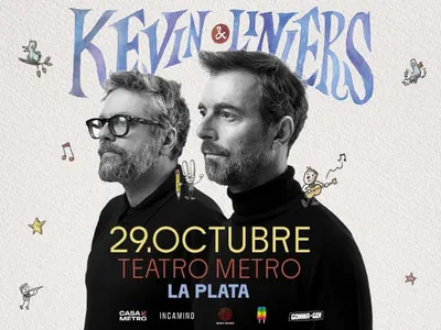 Afiche de Kevin Johansen + Liniers