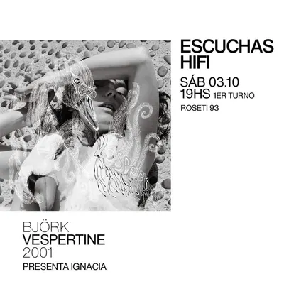 Afiche de Escuchas HiFi: Vespertine, de Björk
