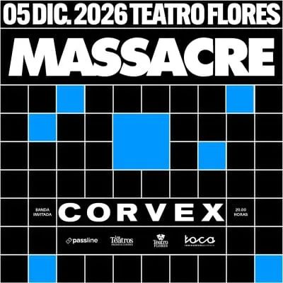 Afiche de Massacre en Flores: cierre de año