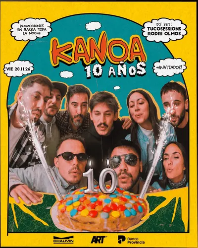 Afiche de Kanoa: 10 años