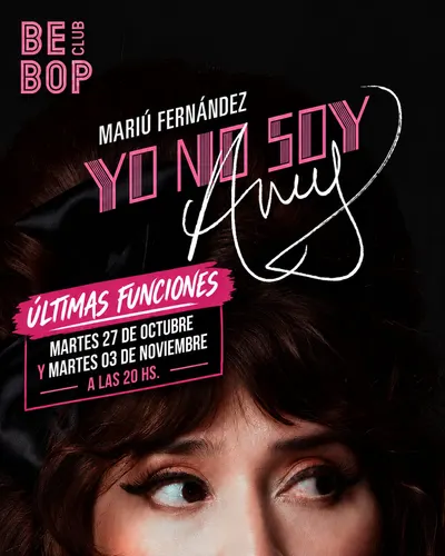 Afiche de Yo no soy Amy