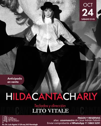 Afiche de Hilda canta Charly