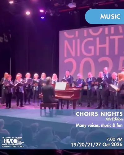 Afiche de Choir Nights 4th edition