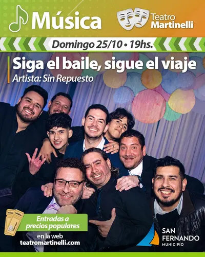 Afiche de Siga el baile, sigue el viaje — Sin Repuesto