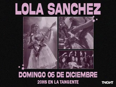 Afiche de Lola Sanchez cierra el año