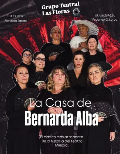 Afiche de La casa de Bernarda Alba