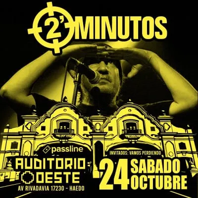 Afiche de 2 Minutos en Haedo