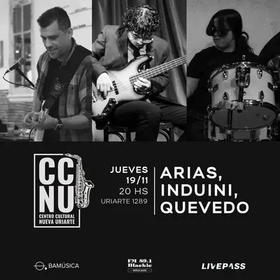 Afiche de Arias, Induini, Quevedo