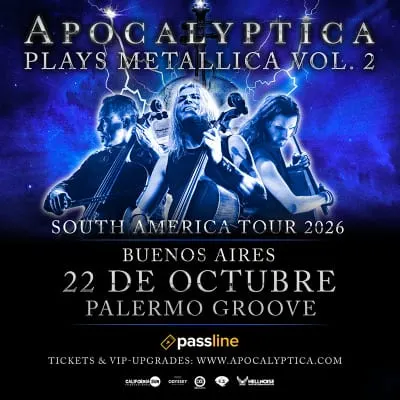 Afiche de Apocalyptica: Plays Metallica Vol. 2
