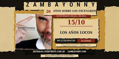 Afiche de Zambayonny: Los años locos