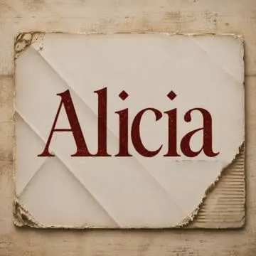 Afiche de Alicia