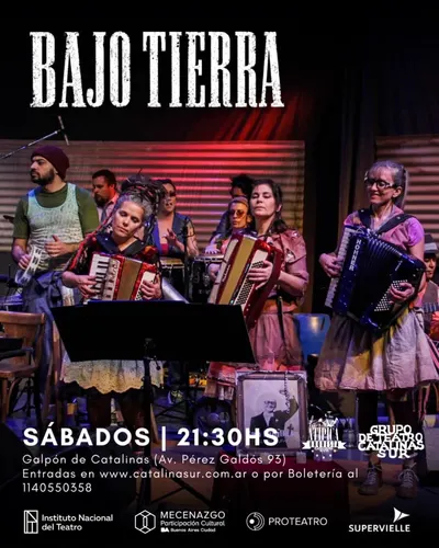 Afiche de Bajo tierra