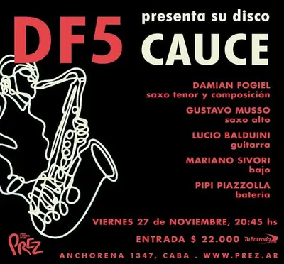 Afiche de DF5 presenta Cauce