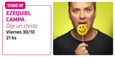 Afiche de Dije un chiste