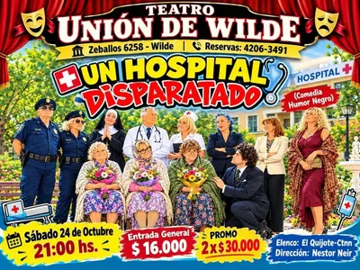 Afiche de Un hospital disparatado