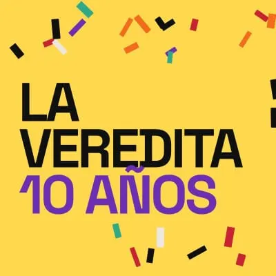 Afiche de La Veredita 10 años