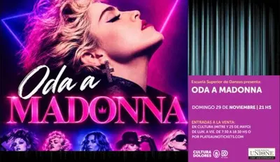 Afiche de Oda a Madonna