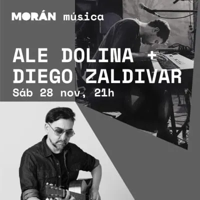 Afiche de Ale Dolina + Diego Zaldivar