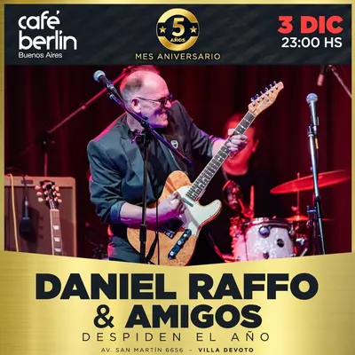 Afiche de Daniel Raffo & Amigos