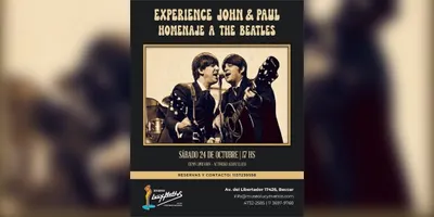 Afiche de Experience John & Paul