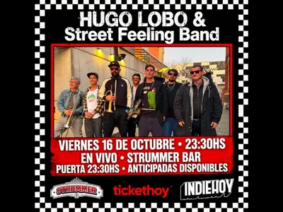 Afiche de Hugo Lobo & Street Feeling Band