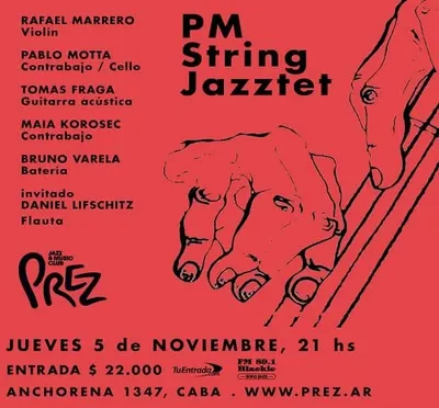 Afiche de PM String Jazztet