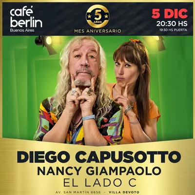 Afiche de Diego Capusotto presenta Lado C
