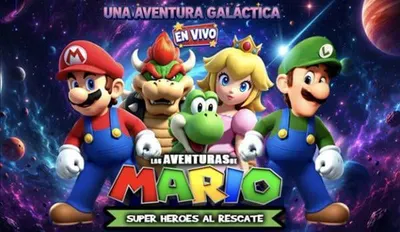 Afiche de Las aventuras de Mario