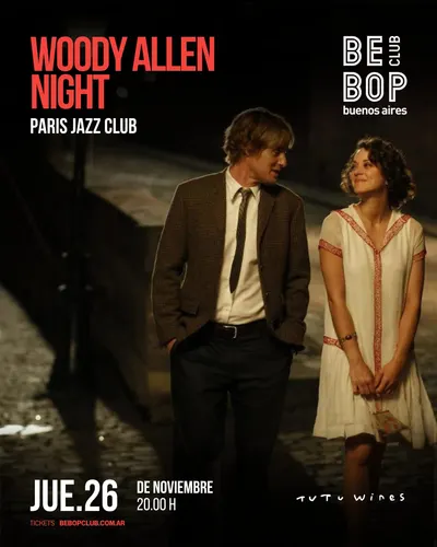 Afiche de Woody Allen Night — Paris Jazz Club