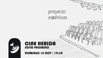 Afiche de Cine herida