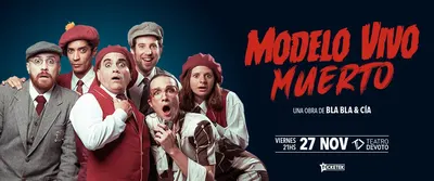 Afiche de Modelo vivo muerto
