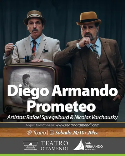 Afiche de Diego Armando Prometeo