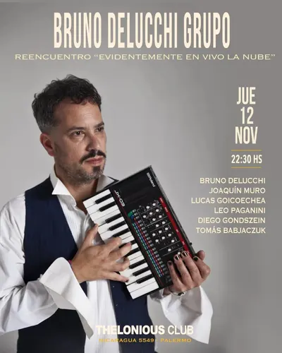 Afiche de Bruno Delucchi Grupo