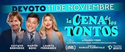 Afiche de La cena de los tontos