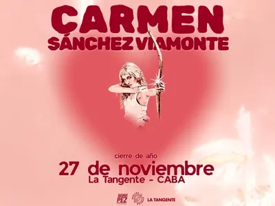 Afiche de Carmen Sánchez Viamonte cierra el año en CABA