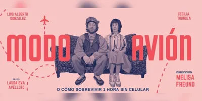 Afiche de Modo avión o cómo sobrevivir una hora sin celular