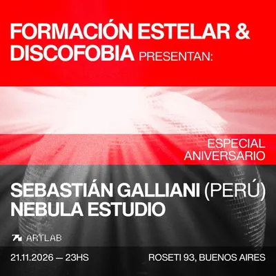 Formación Estelar y Discofobia: Sebastián Galliani y Nebula Estudio