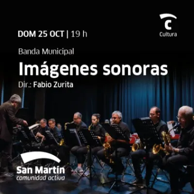 Afiche de Banda Municipal: Imágenes sonoras